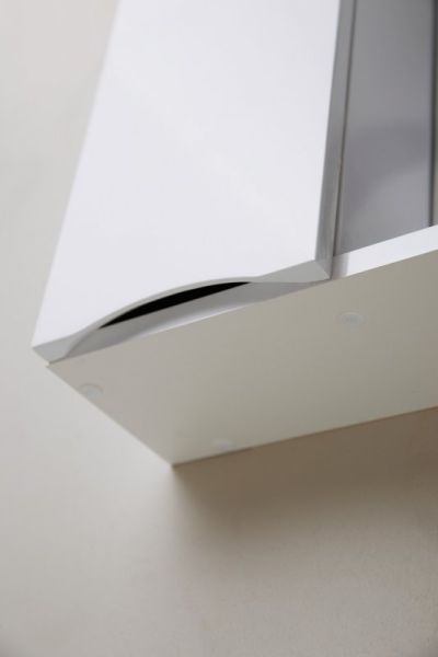 Зеркальный шкаф BelBagno с подсветкой 100x75см Bianco Lucido MARINO-SPC-1000/750-2A-BL-P