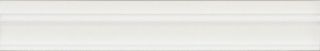 Бордюр Kerama Marazzi BLC040R Флориан белый матовый обрезной 30x5x1,9