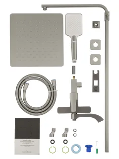 Душевая стойка Wonzon & Woghand Flex WW-88047072-BN брашированный никель