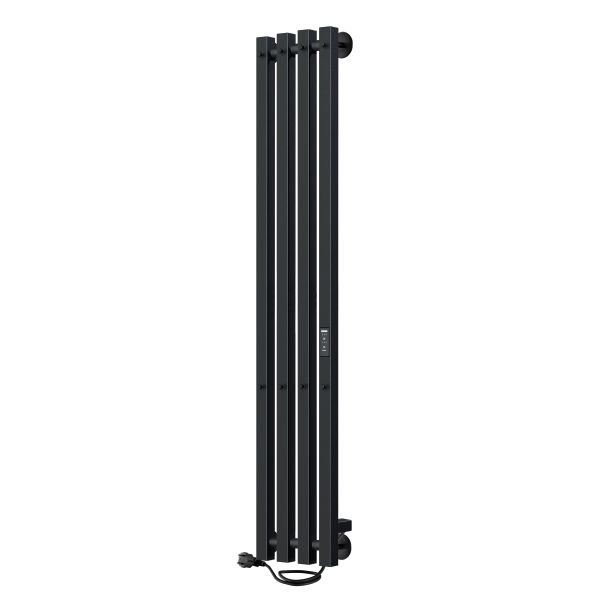 Полотенцесушитель электрический Indigo Style Pro LSPRE120-18BRRt 120x18 см чёрный муар