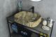 Раковина Gid Mnc186 54423 накладная под камень глянцевая 56x42x14