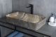 Раковина Gid Mnc396T 54475 накладная под камень глянцевая 60x34x11