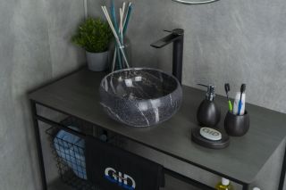 Раковина Gid Mnc480 54432 накладная под камень глянцевая 32x32x15.5 Раковина Gid Mnc480 54432 накладная под камень глянцевая 32x32x15.5