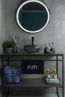 Раковина Gid Mnc480 54432 накладная под камень глянцевая 32x32x15.5 Раковина Gid Mnc480 54432 накладная под камень глянцевая 32x32x15.5
