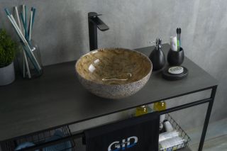 Раковина Gid Mnc489 54437 накладная под камень глянцевая 32x32x14 Раковина Gid Mnc489 54437 накладная под камень глянцевая 32x32x14