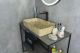 Раковина Gid Mnc595 54456 накладная под камень глянцевая 60x34x11