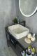 Раковина Gid Mnc600 54459 накладная под камень глянцевая 48x37x13