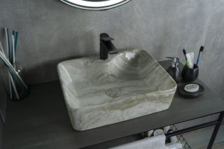 Раковина Gid Mnc605 54460 накладная под камень глянцевая 48x37x13 Раковина Gid Mnc605 54460 накладная под камень глянцевая 48x37x13