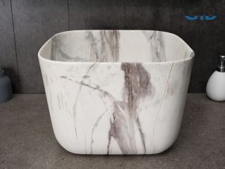 Раковина Gid Mnc9301 54480 накладная под камень матовый 36x36x25.5 Раковина Gid Mnc9301 54480 накладная под камень матовый 36x36x25.5