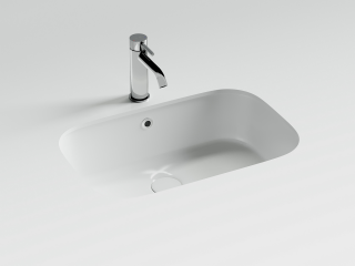 Раковина встраиваемая снизу Ceramicanova Эра (Era) CN15006 57 см белый