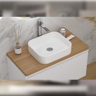 Столешница Velvex Klaufs 90 без отверстий, Invisible Line Столешница Velvex Klaufs 90 без отверстий, Invisible Line