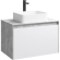 Подвесная тумба под раковину Aqwella Mobi MOB0108BS+MOB0708W 80 см