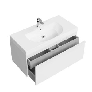 Тумба под раковину Kerama Marazzi Modula MOD.100.1+1\WHT 100 см белый