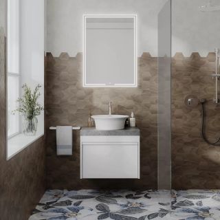 Тумба под раковину Kerama Marazzi Modula MOD.60.1+1\WHT 60 см белый Тумба под раковину Kerama Marazzi Modula MOD.60.1+1\WHT 60 см белый