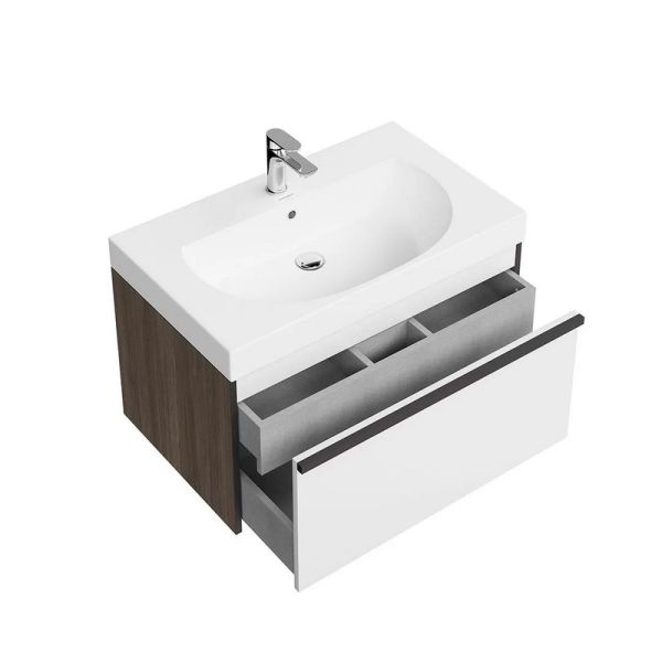 Тумба под раковину Kerama Marazzi Modula MOD.80.1+1\AR 80 см арабика