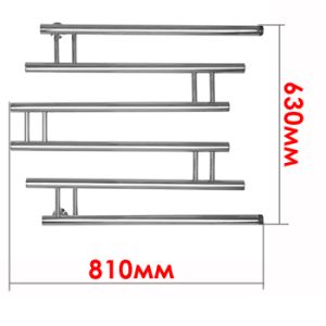 Полотенцесушитель водяной Energy Modern 600x700