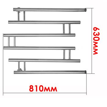 Полотенцесушитель водяной Energy Modern 600x700