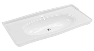Мебельная раковина Kirovit Модерн 105см белый SD-00000394