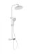Душевая стойка Wonzon & Woghand Muse Corno WW-B2091-A-MW с термостатом белый матовый