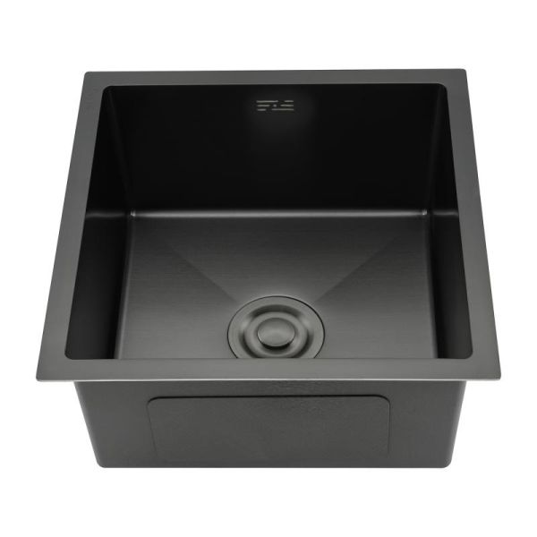 Мойка для кухни с коландером Gappo GS4444-6 чёрный