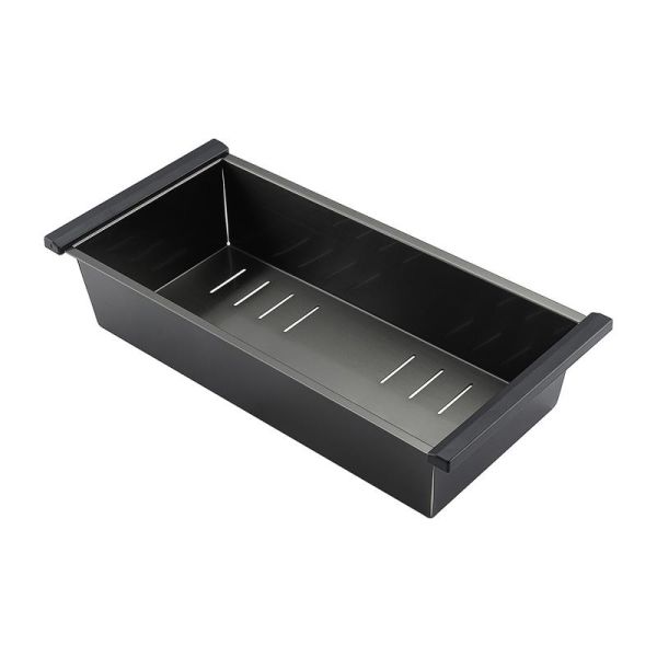 Мойка для кухни с коландером Gappo GS4444-6 чёрный