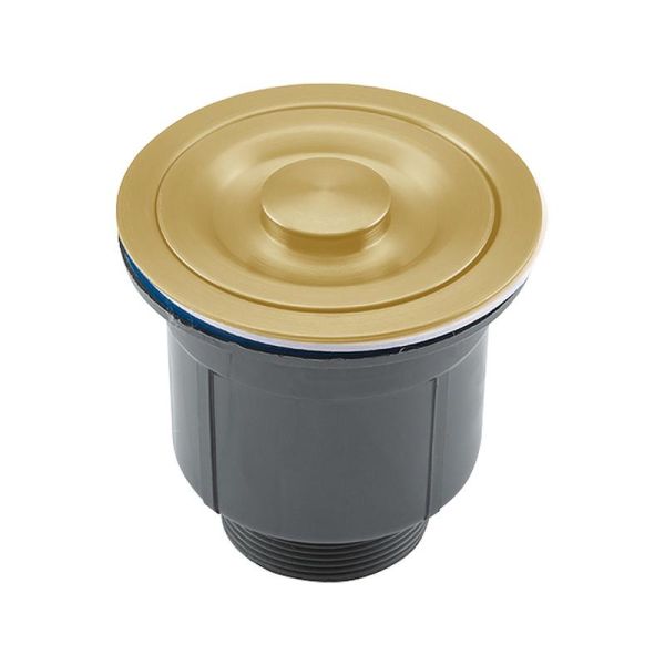 Мойка для кухни с коландером Gappo GS5050-3 золотой сатин