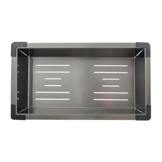 Мойка для кухни с коландером Gappo GS7850-6R чёрный