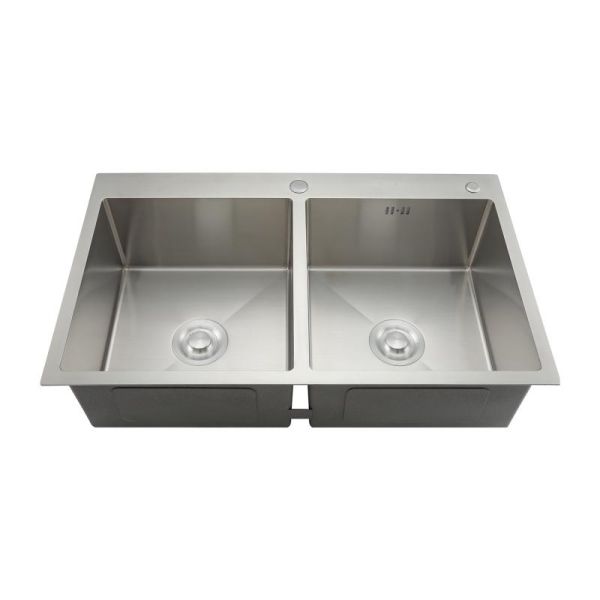 Мойка для кухни с коландером Gappo GS8350 сатин