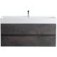 База под раковину Cezares подвесная с двумя выкатными ящиками, Ossido, 1200x460x500, MOLVENO 46-120-2C-SO-OSS