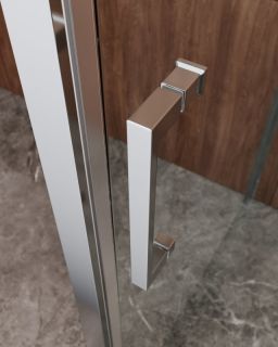 Душевой уголок Cezares Molveno MOLVENO-BA2-100/80-C-Cr-IV 100x80 см профиль хром стекло прозрачное