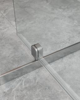 Душевой уголок Cezares Molveno MOLVENO-BA2-100/80-C-Cr-IV 100x80 см профиль хром стекло прозрачное