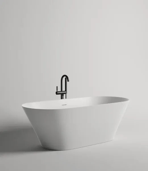 Ванна из искусственного камня Salini Mona S-Sense 102911G 180x80см белый глянцевый