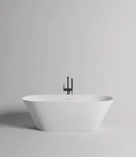 Ванна из искусственного камня Salini Mona S-Stone 102921M 180x80см белый матовый Ванна из искусственного камня Salini Mona S-Stone 102921M 180x80см белый матовый