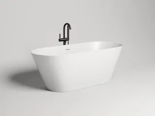 Ванна из искусственного камня Salini Mona S-Sense 102912G 170x72см белый глянцевый Ванна из искусственного камня Salini Mona S-Sense 102912G 170x72см белый глянцевый