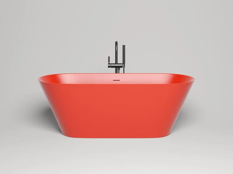 Ванна из искусственного камня Salini Mona S-Sense 102912GRF 170x72см RAL полностью