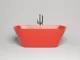 Ванна из искусственного камня Salini Mona S-Sense 102912GRF 170x72см RAL полностью