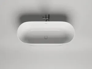 Ванна из искусственного камня Salini Mona S-Sense 102912G 170x72см белый глянцевый