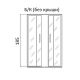 Душевой угол RIVER MORAVA XL 120/80/26 МТ без поддона Душевой угол RIVER MORAVA XL 120/80/26 МТ без поддона