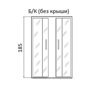 Душевой угол RIVER MORAVA XL 90/70/26 МТ без поддона Душевой угол RIVER MORAVA XL 90/70/26 МТ без поддона