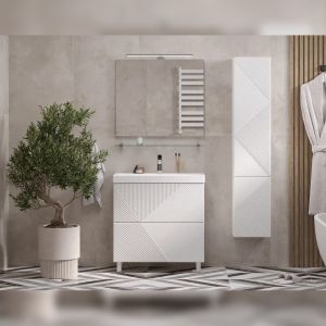 Пенал (35см) Velvex Edge pp.EDG.35, белый