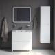 Напольная тумба с раковиной IDDIS Edifice EDI80WFi95K 80см белый