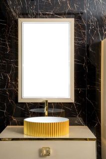 Зеркало с подсветкой Armadi Art Dolce 567-Light Gold 70 см светлое золото Зеркало с подсветкой Armadi Art Dolce 567-Light Gold 70 см светлое золото
