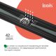 Душевой лоток IDDIS Перфекс (Perfex) 975B8BL20DZ 80 см чёрный