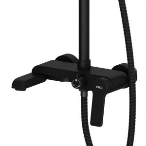 Душевая система ESKO Singapore Black ST300BL черный