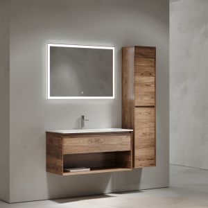 Подвесная тумба под раковину Sancos Marmi 1.0 MR1.0100ECH 99см дуб чарльстон