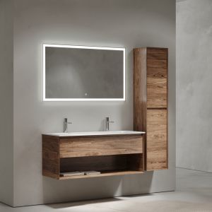 Подвесная тумба под раковину Sancos Marmi 1.0 MR1.0120ECH 119см дуб чарльстон