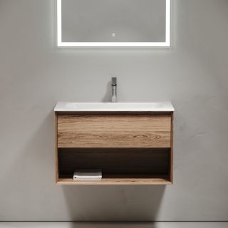 Подвесная тумба под раковину Sancos Marmi 1.0 MR1.080ECH 79см дуб чарльстон