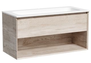Подвесная тумба под раковину Sancos Marmi 1.0 MR1.0100EG 99см дуб галифакс натуральный Подвесная тумба под раковину Sancos Marmi 1.0 MR1.0100EG 99см дуб галифакс натуральный