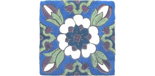 Плитка Kerama Marazzi HGD\A213\1146H Декор Альба  9,8x9,8x0,7