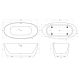 Акриловая ванна BelBagno 170x80 BB414-1700-800 без гидромассажа